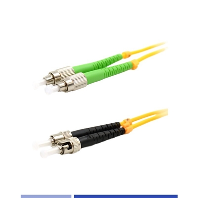 Купить ST/UPC к ST/APC Single Mode Fiber Patch Cord Duplex LSZH 3м 2,0мм Высокое качество онлайн изготовление
