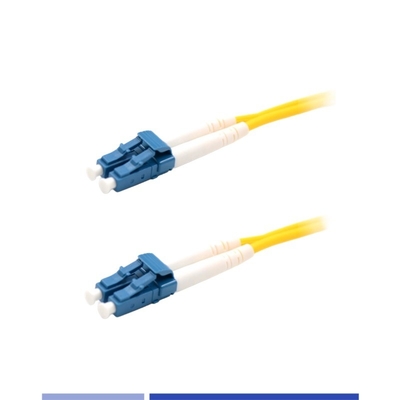 Купить Одномодный LC UPC Patch Cord Duplex LSZH 3m Волоконно-оптический пластырь онлайн изготовление