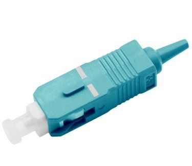 Купить OM3 Multimode SC UPC Fiber Connector Simplex 0,9mm Fiber Optic Connector (Оптический соединитель из волокон) онлайн изготовление