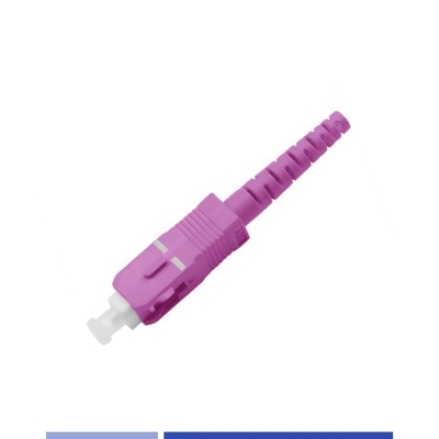 Купить OM4 Мультимодный оптоволоконный соединитель SC UPC 2,0mm Simplex Fiber Connector онлайн изготовление