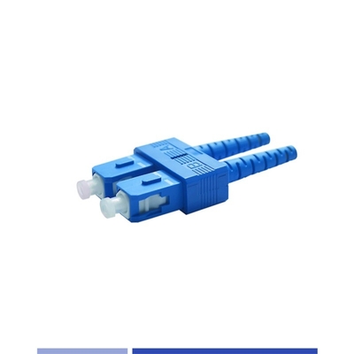 Купить Одномодный оптоволоконный разъем Duplex 2.0mm SC UPC Fiber Connector онлайн изготовление