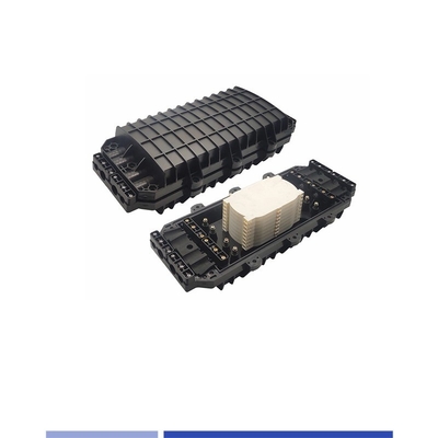 Купить 192F Кapacity Fiber Optic Splice Closure 48 Волокно горизонтальное высокая точность онлайн изготовление
