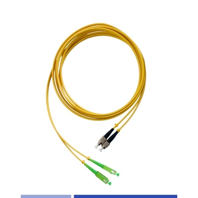 Купить 3 м оптоволоконный патч-шнур SC/APC-FC/UPC Duplex LSZH одномодные патч-кабели высокой скорости онлайн изготовление