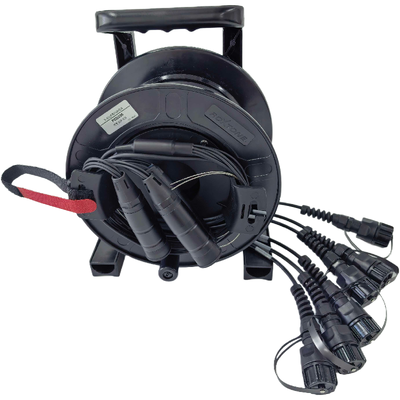 Купить ODVA LC Outdoor Armored Fiber Patch Cord G657A1,TPU jacket,25m,IP67 waterproof онлайн изготовление