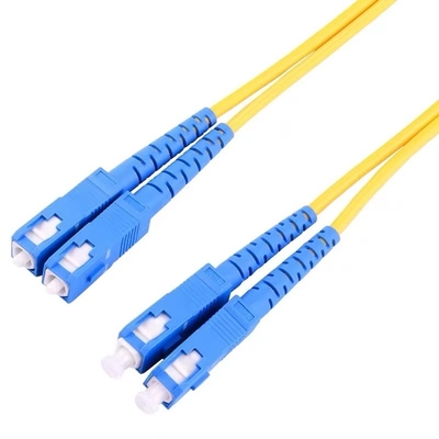 SC/UPC-SC/UPC одномодный двойной оптиковолоконный патч-шнур LSZH 2.0 мм