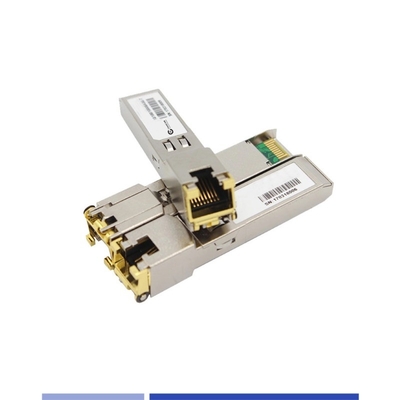 10GBASE-T 10G Медный приемопередатчик RJ45 30m SFP Модуль Ethernet Коррозионный