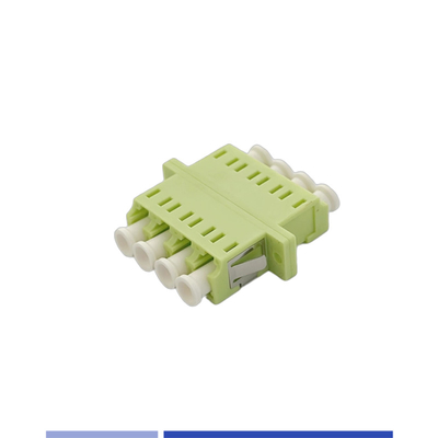 Волоконно-оптический адаптер OM5 LC UPC Quad Optical Coupler с фланцем