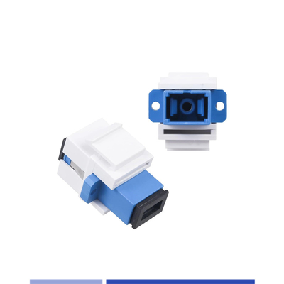 Волоконно-оптический клавиатурный Jack Adapter SC UPC Одномодный симплексный оптический соединитель