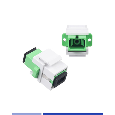 Волоконно-оптический клавиатурный Jack Adapter SC APC Оптический соединитель одномодный Simplex