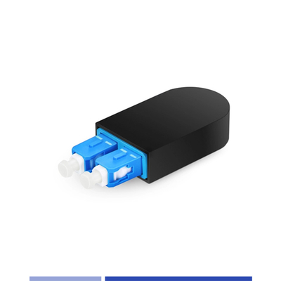 SC Fiber Loopback Adapter Одномодный пылестойкий для телекоммуникационных сетей