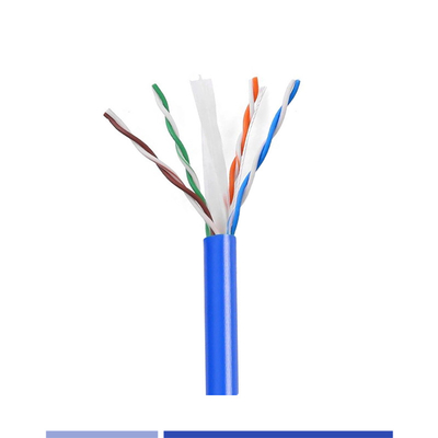 23AWG Кабель UTP твердой меди Cat6A кабель 4 пара LSZH Jacket UTP сетевой